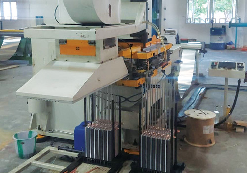 Fin Press Machine
