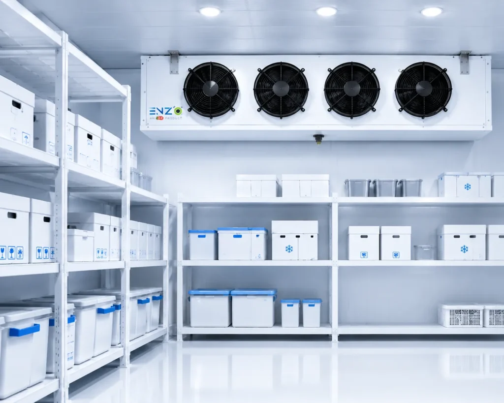 Modern cooling solutions in industrial storage wt
