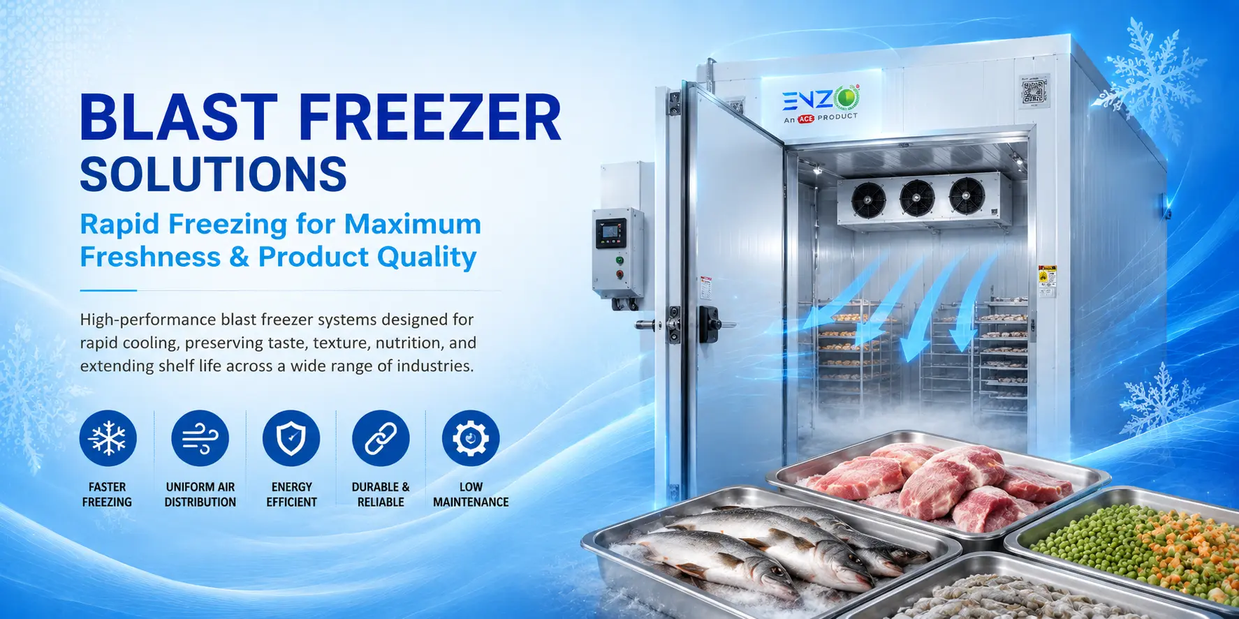 Blast Freezer banner
