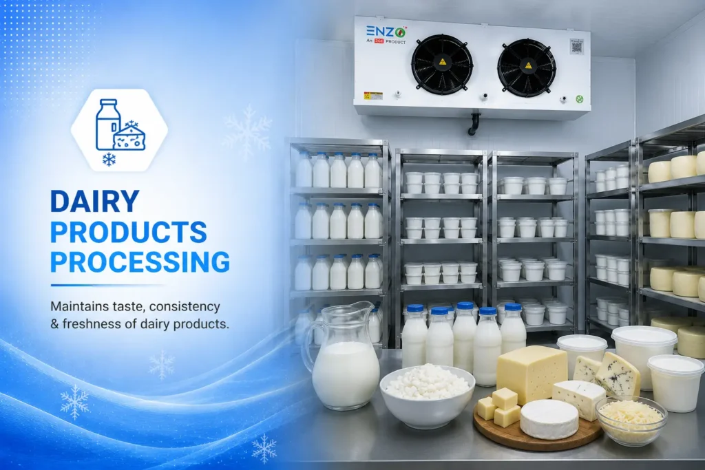 blast freezer dairy